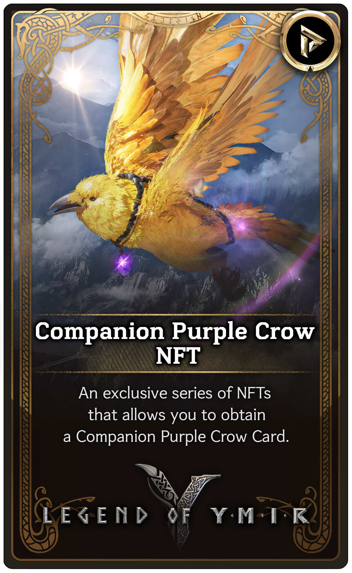 WEMIX PLAY NFT: Companion Purple Crow NFT